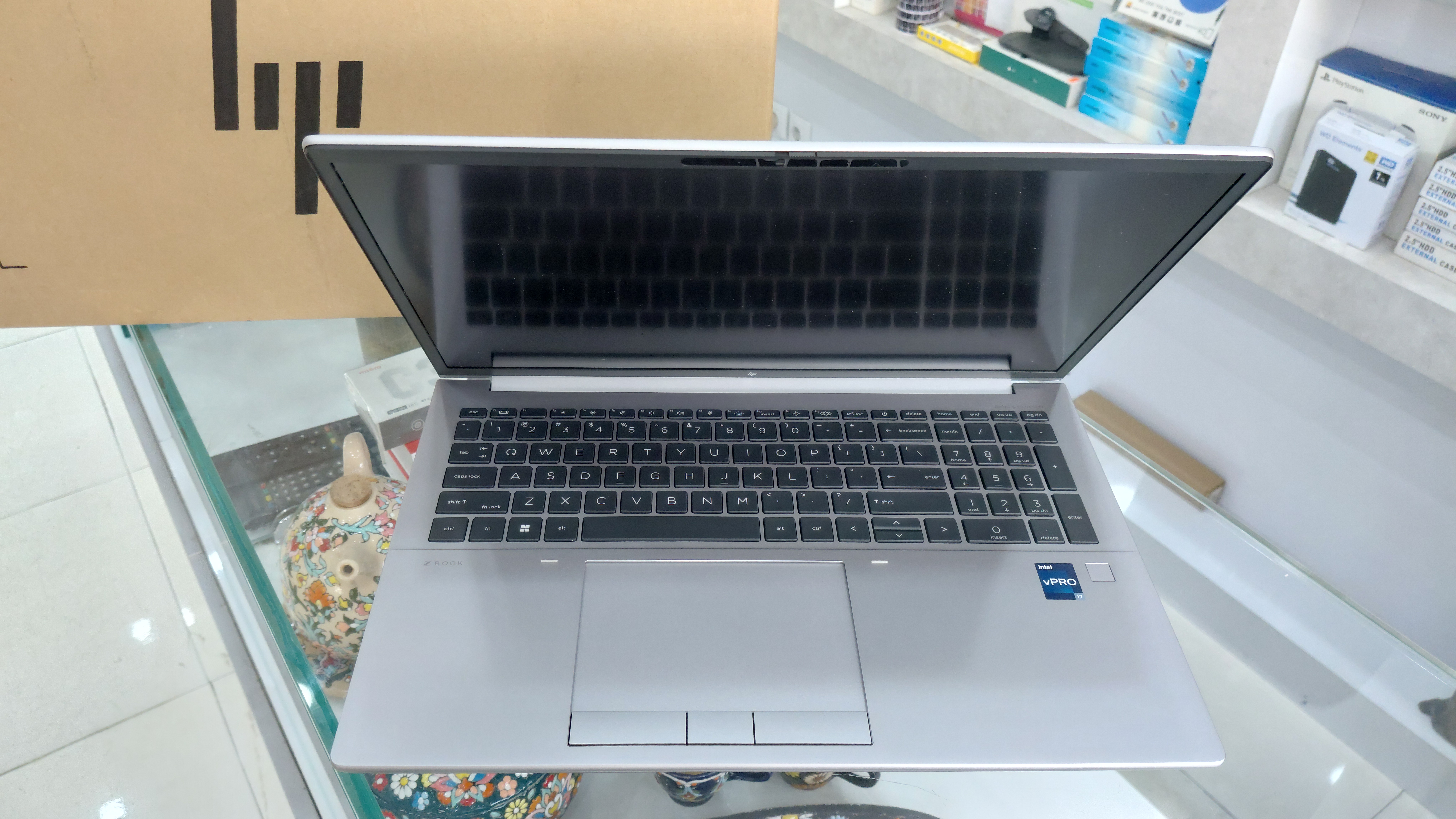 لپ تاپ اچ پی HP Zbook Fury G9 پردازنده Intel Core i7 HX نسل 12 | 16GB RAM | 512GB SSD | RTX 4GB VGA