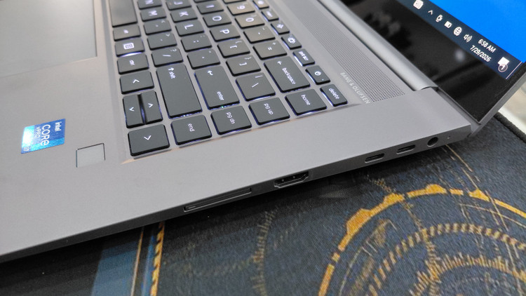 لپ تاپ اچ پی HP Zbook Studio G8 پردازنده Intel Core i7 نسل 11 | 32GB RAM | 512GB SSD | RTX 4GB VGA | 15.6" Touch Screen 4K